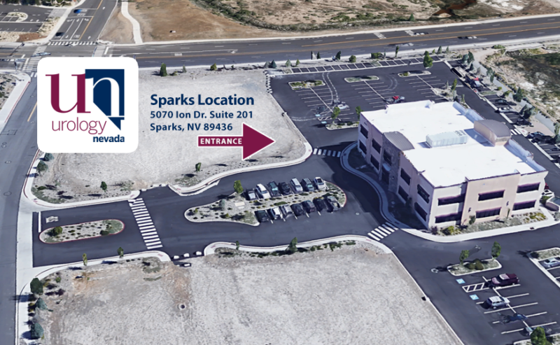 New Sparks Location Map – Urology Nevada